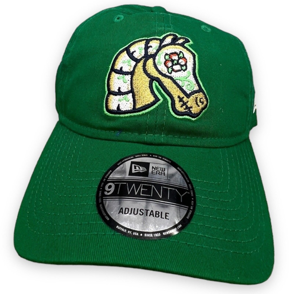 Charlotte Knights Hat Strapback Green MiLB New Era‎ Copa Caballeros 9Tweny Green
